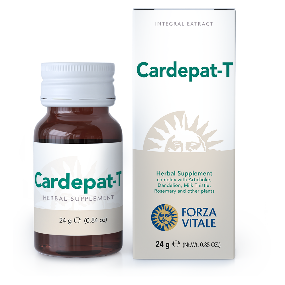 Cardepat-T - Liver Function and Detox Balance - 24 g - 60 tab