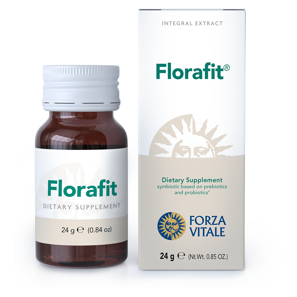 Florafit - Symbiotic of prebiotics and probiotics - 24 g - 60 tab