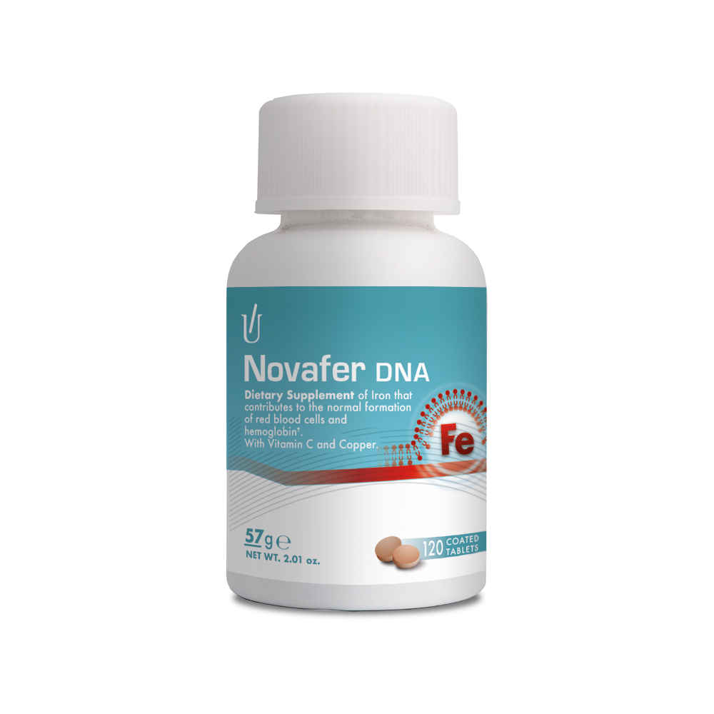 Novafer - Advanced Iron Complex for Oxygen Transport and Vitality - 120 tab