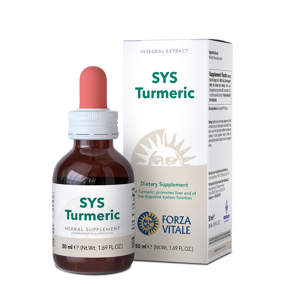 SYS Turmeric - Antioxidant and Digestive Support - 50 ml