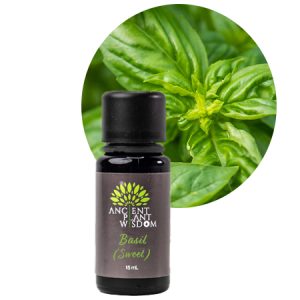 APW® Basil (Sweet) Essential Oil - Organic - Ocimum Basilicum