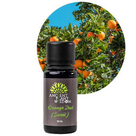 APW® Orange Zest (Sweet) Essential Oil - Organic - Citrus Sinensis